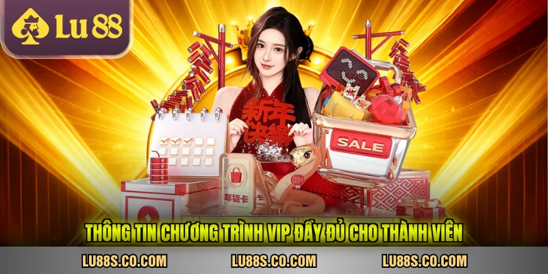 Thông tin chương trình VIP đầy đủ cho thành viên